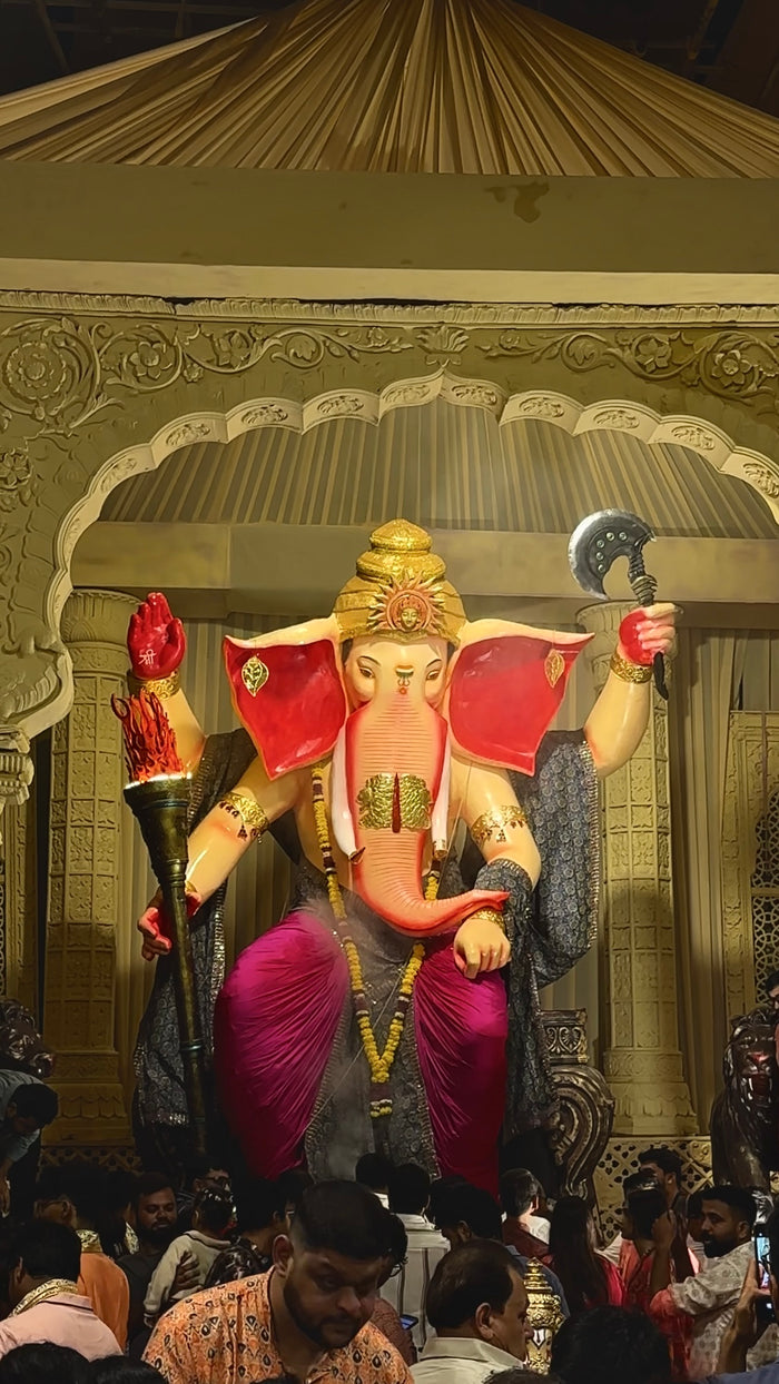 Sarkar Ganesh Utsav aarti celebration Surat