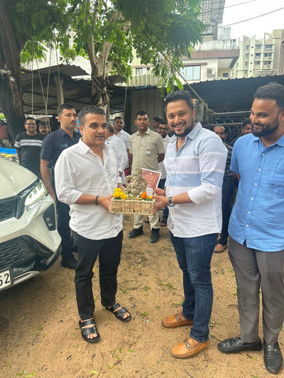 Shri Harsh Bhai Sanghavi at Sarkar Ganesh Utsav